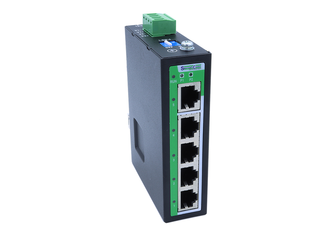 industrial 5 port fast Ethernet switch