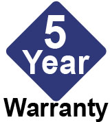 Serialcomm - 5 year warranty