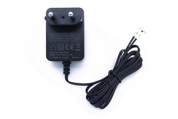 12V 1.0A AC Power Adapter with Leads (European Version)