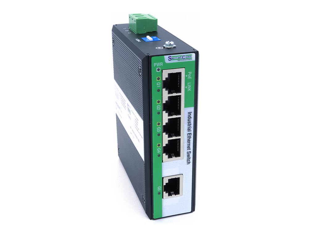 Industrial Gigabit PoE+ Ethernet Switches