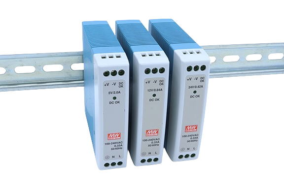 Mean Well 10W Industrial DIN Rail Power Supplies