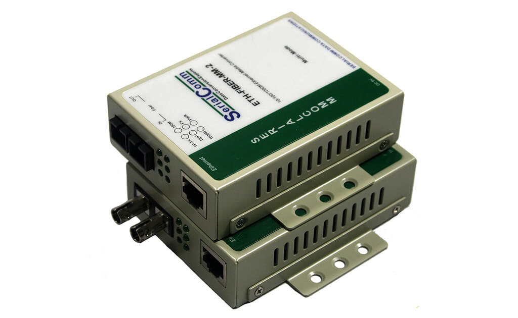 Gigabyte Ethernet to Fiber Optic Converter - Multi Mode